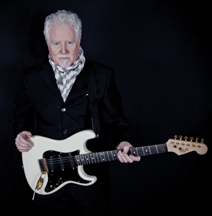 Jim Cregan with his Customshop white ST Vintage made for Jim to replace his 60's Strat for stage work and recording