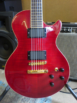 Red LP style, the 2nd of the Red collection made for Marc Plowright